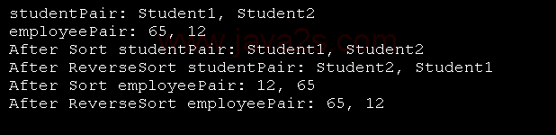 Use Delegate to implement custome sort