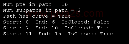 Use Graphics Path Iterator to get the Path information