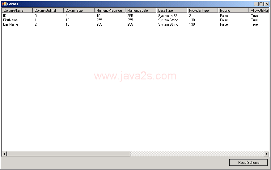 Use OleDbDataAdapter to insert a row into Access database