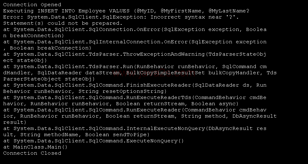 Use Parameters in your sql command