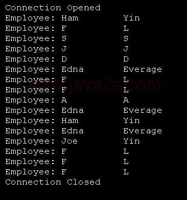 Use SqlDataReader to read result set from 'select' command