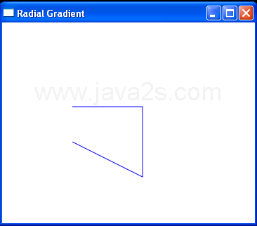 Create a polyline with a PathGeometry