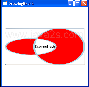 Drawing Brush In XAML