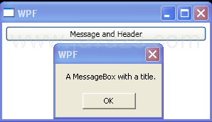 MessageBox with Message and Header