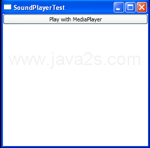 Play with MediaPlayer