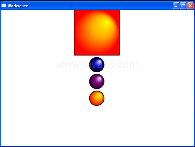 RadialGradientBrush Examples