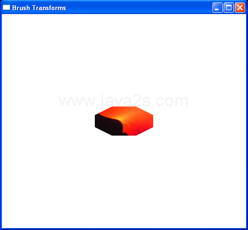 RotateTransform ImageBrush.RelativeTransform