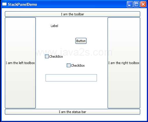 StackPanel Demo and Canvas