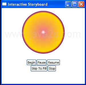 Use Button to resume an Animation with ResumeStoryboard