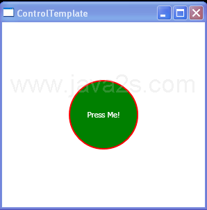 Use ControlTemplate and event handler