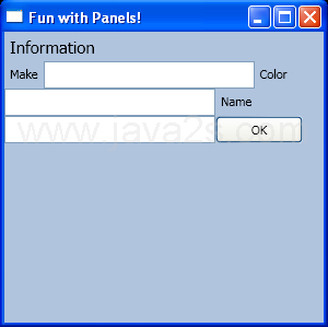 WrapPanel with Label and TextBox