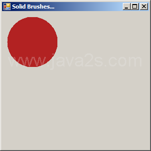Brushes: Firebrick