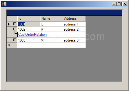 Link two DataTable in a DataGrid