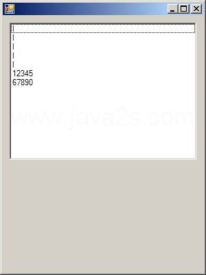 ListBox Items Add a Range