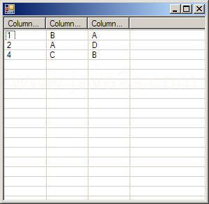 ListView Sorter