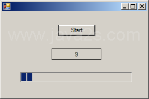 ProgressBar PerformStep