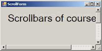 Scroll Form