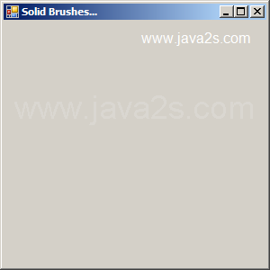 Draw string with Brush and Rectangle