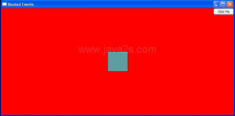 Button mouse down preview event