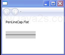 PenLineCap.Flat