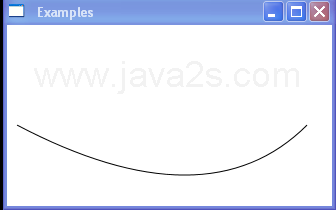 Quadratic Bezier Curve with PathFigure
