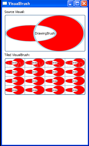 Tiled VisualBrush
