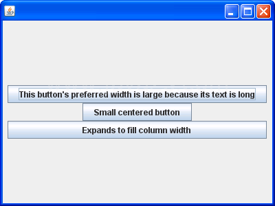 Effects of the fill Constraint