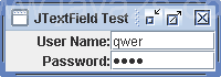 Using JPasswordField