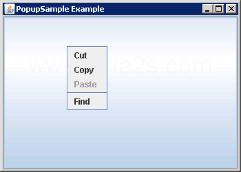 Register Keyboard action: registerKeyboardAction