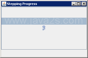 Using an Indeterminate JProgressBar