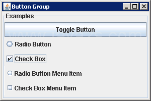 Setting selected button in a button group