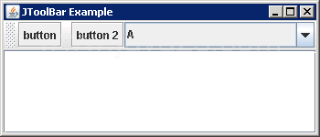 A Complete JToolBar Usage Example