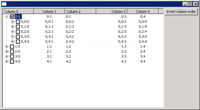 TreeTable: Allow user to reorder columns and reorder columns programmatically.