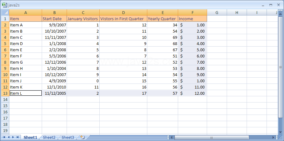 Calculate Totals with AutoSum for both across and down a table of number