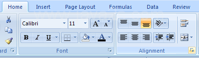 Change Alignment Using the Format Dialog Box