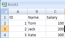 DMAX(database,field,criteria) returns the maximum value from selected database entries