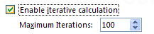 Enter the maximum number of iterations.