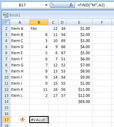 FIND(find_text,within_text,start_num) finds one text value within another (case-sensitive) and return the index
