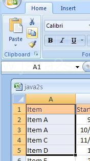 Paste Cells from Rows to Columns or Columns to Rows