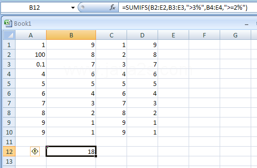 SUMIFS(sum_range,criteria_range1,criteria1,criteria_range2,criteria2) adds the cells in a range that meet multiple criteria