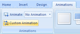 Apply a Customized Animation