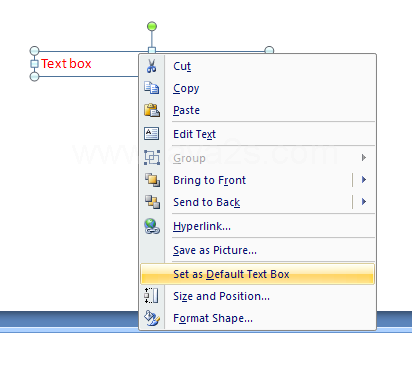 Customize the Way You Create Text Objects