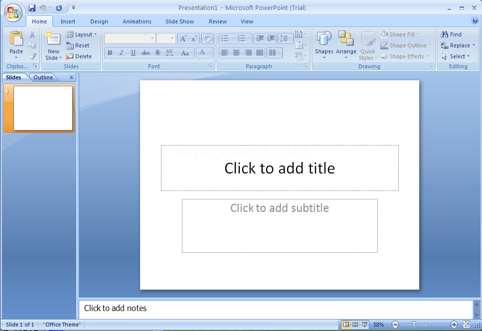 PowerPoint View
