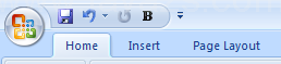 Then button is added to the Quick Access Toolbar