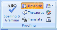 Click the Research button.