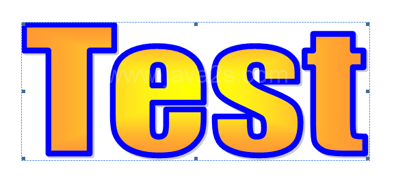 Change the shape of WordArt text