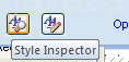 Then click the Style Inspector button.