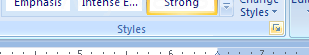 Then click the Styles Dialog Box Launcher.