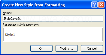 Type a short, descriptive name.