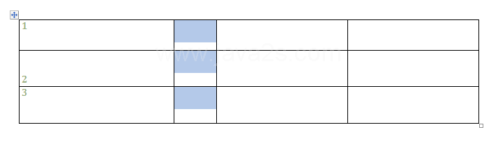 Delete Table, Rows, Columns, or Cells